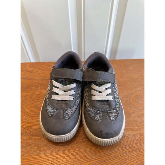 Carters Boys Grey Slip On Gustav Casual Sneakers Grey Size 1 Sku 2808A - Picture 5 of 12